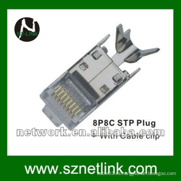 Enchufe stp rj45 8p8c cat6